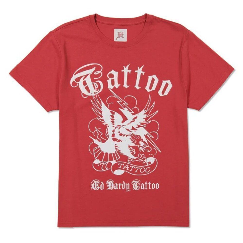 NWT Ed Hardy 77 Tatoo Eagle Graphic Men's T-Shirt SZ M